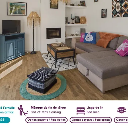 Tatil Evi Maison Pour 4 Avec Grand Jardin - Aven *